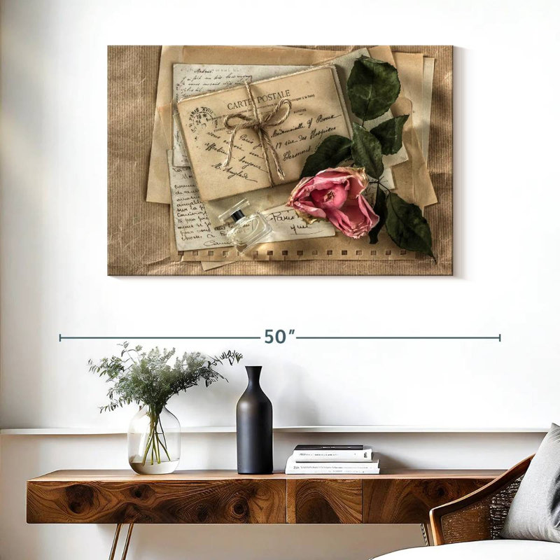 Hardie lettre d'amour nostalgie, H 26 po x l 39 po