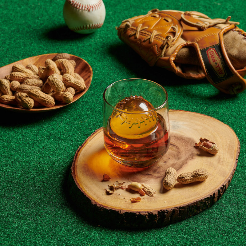 Tovolo Sports Ball Ice Molds - Football, Baseball, Soccer Ball & Basketball