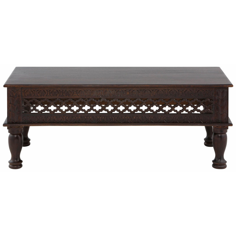 Agirta Solid Wood Four Leg Coffee Table