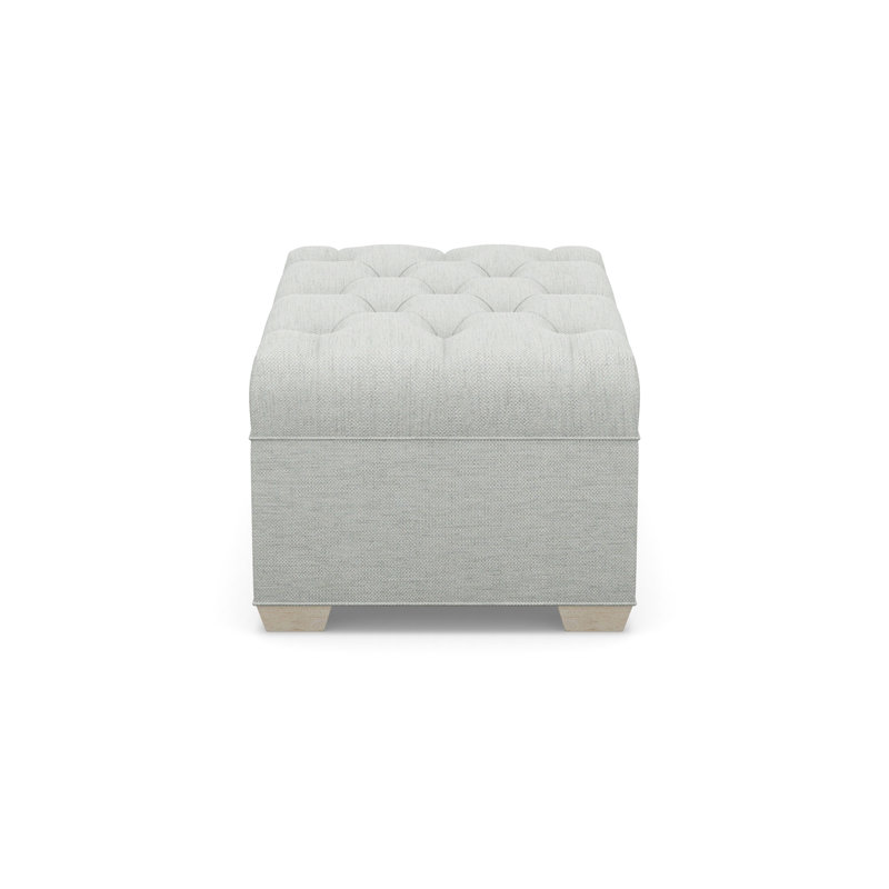 Tufted Ottoman, 8938-45, Sandstone