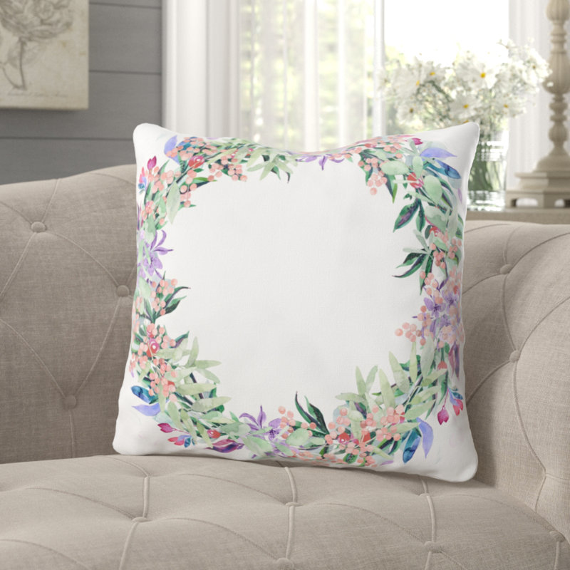 Coussin en couronne Varney, Intérieur, Microsuède