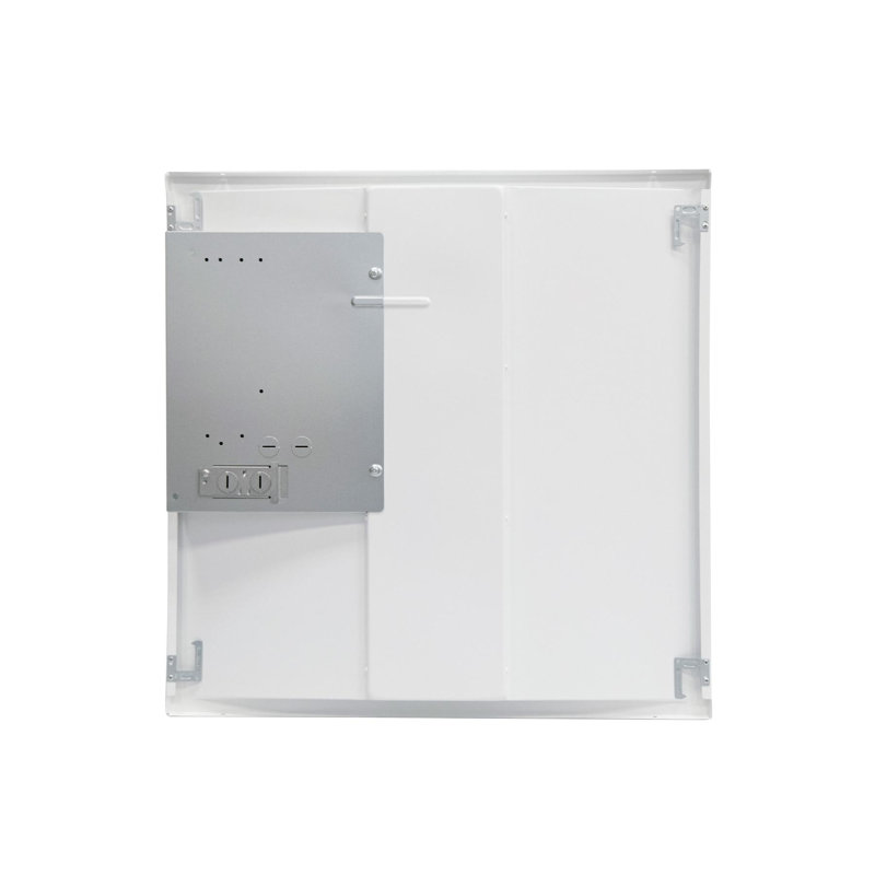 Ensemble de 4 panneaux lumineux DEL Troffer, H 2,12 po x l 23,74 po x P 23,74 po
