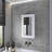 Medicine Cabinet Sanford, Bathroom, White-1164434156