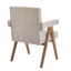 Fauteuil de salle à manger en tissu-1419810916