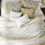 6 pièces courtepointe réversible en coton 2 taies décoratives, 3 coussins décoratifs-118742826-118742828