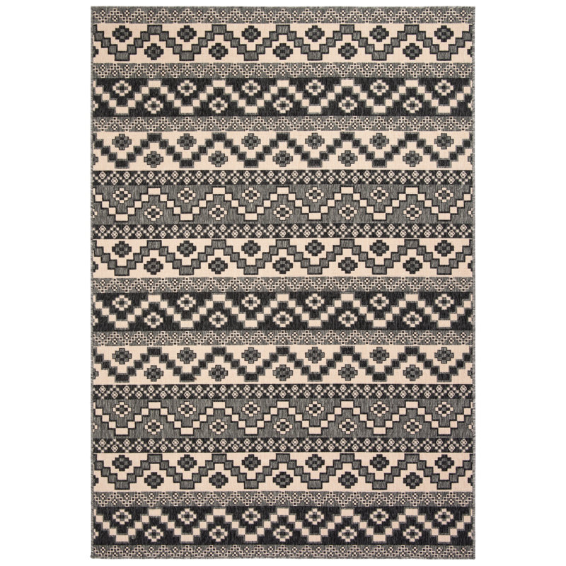 Northpoint Veranda Geometric Indoor/Outdoor Area Rug, Rectangle 8' x 10'