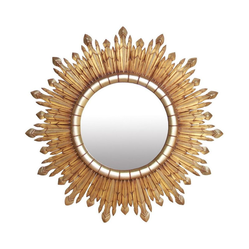 Eclipse Gold Sunburst Mirror