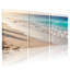Plage, coucher de soleil, plage, vagues, océan de sable, horizon, ciel-1973373317