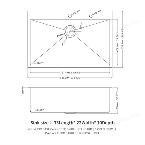Product Dimensions