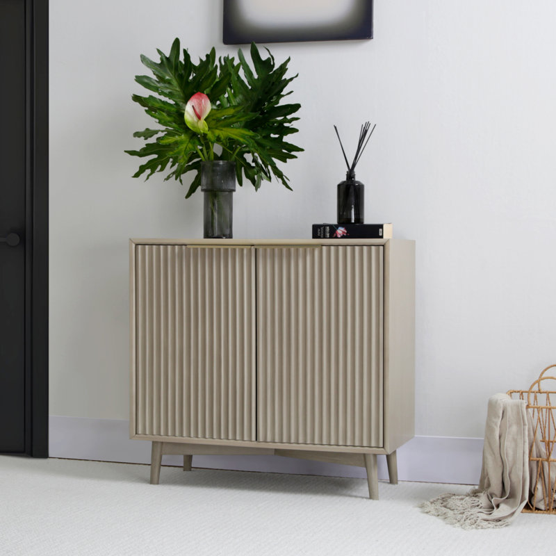 Rectangle Sideboard Accent Chest, Grey