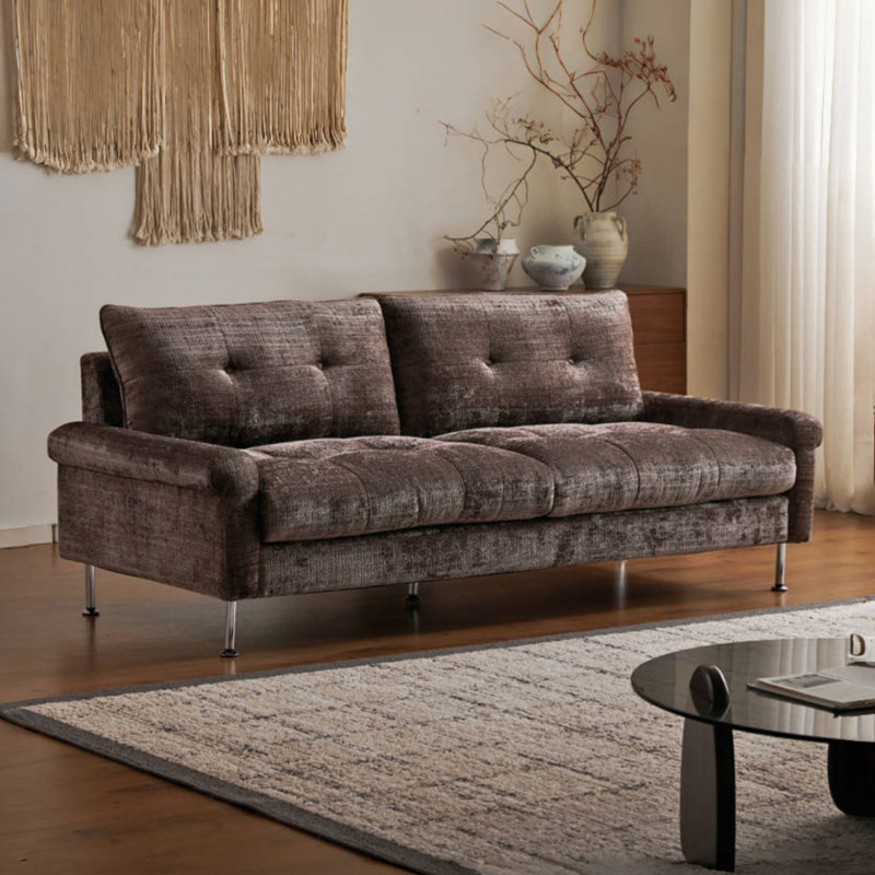 Maillard-style Chenille Sofa