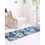 Tapis bleu marine à tissage unique-476022694