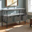 Console Hobgood 36 po, design moderne en osier tissé avec 1 tablette et 3 tiroirs spacieux pour toute pièce-759176962