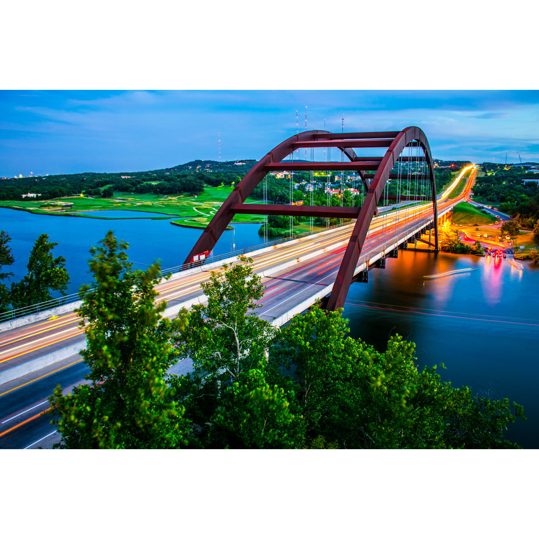 Pennybacker Bridge, Austin, Texas von Roschetzkyistockphoto - Leinwanddrucke