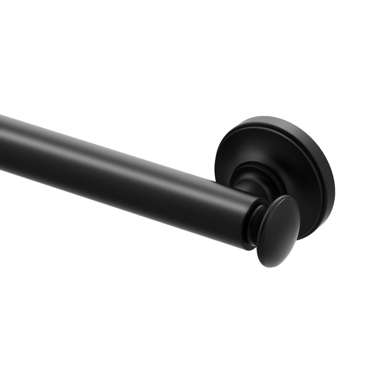 Tavern 36"L Grab Bar, Matte Black, 39" W