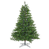 Green Most Realistic Artificial Fir Christmas Tree with LED Color Changing Lights