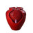 17" Hand-Glazed Outdoor Water Fountain with LED Lights & Textured Surface-1111179982