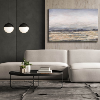 Toile épique Graffiti «Windswept» par Courtney Prahl, 60 po x 40 po