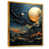 Gold Floater Framed