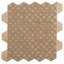 Carrelage mural mosaïque en bois TideCraft, l 11 7/8 po x H 11 7/8 po x P 1/2 po