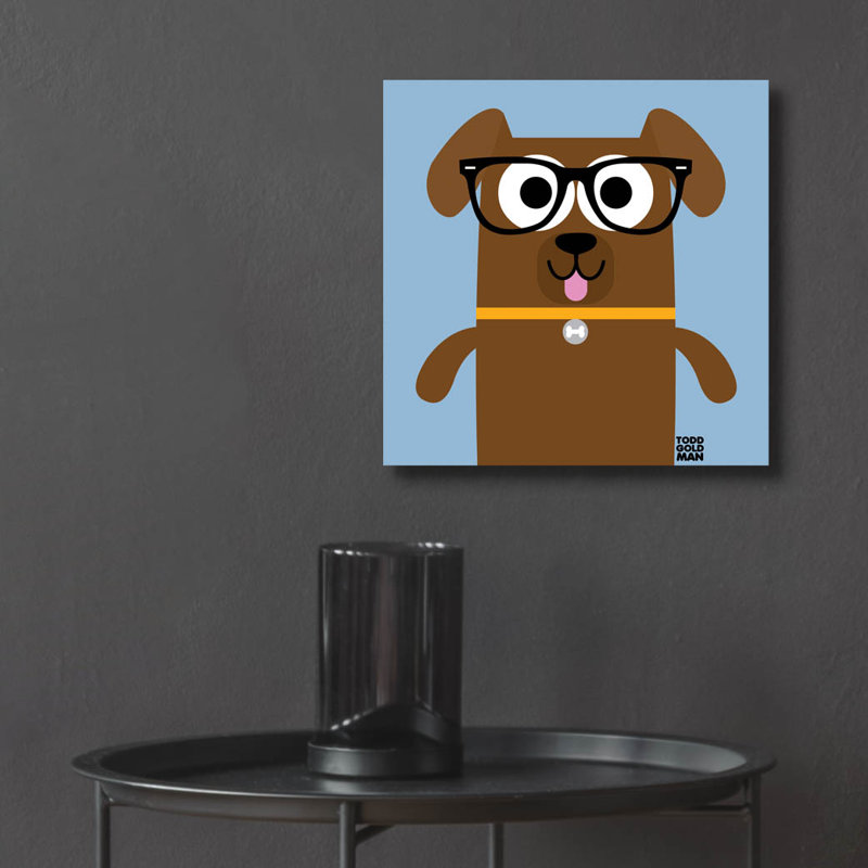 «Bow Wow Labrador» par Todd Art, H 12 po x l 12 po
