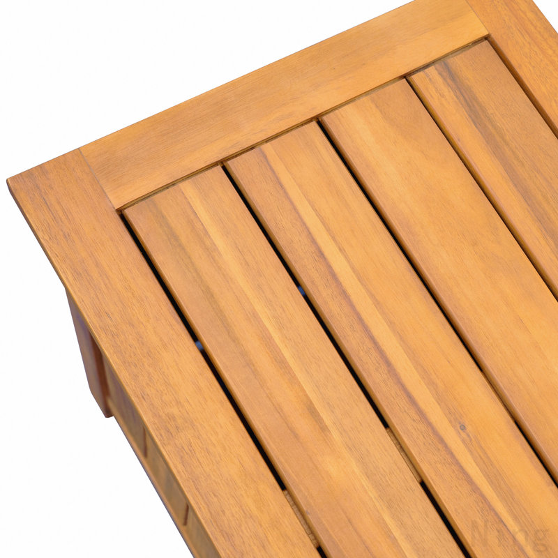 Portside 30Gallons Wood Deck Box, 30 Gallon