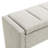 Modern Bed End Bench with Storage,Upholstered Large Foot Rest Stool, Comfy Window Vanity Bench for Living Room,Bedroom,Dorm,Coffee Table,Linen-311727034