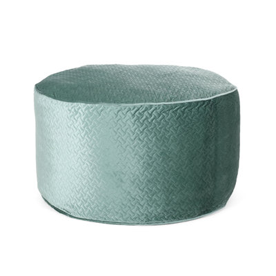 Teal court cylindrique - Matériau en velours avec rembourrage en mousse de qualité supérieure