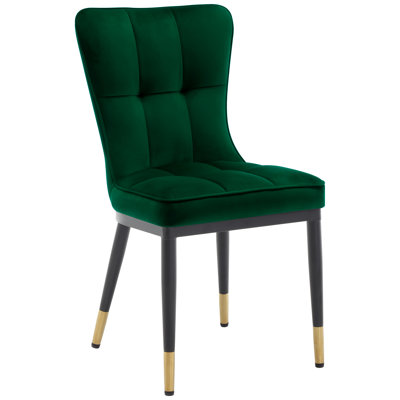 Velvet Upholstered Dining Chair