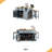 Large Kitchen Island With 2 Bar Stools, Power Outlet,Door Internal Storage Rack, Kitchen Storage Cart On 5 Wheels With Drop Leaf-1363171689