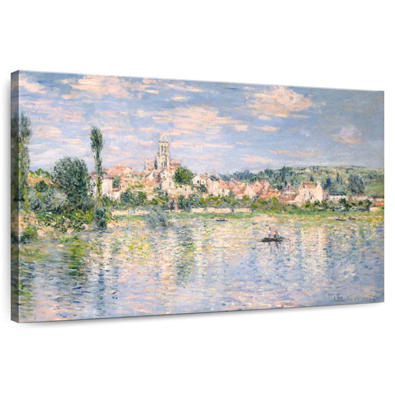 Alvord Vetheuil en été 1880, H 26 po x l 39 po