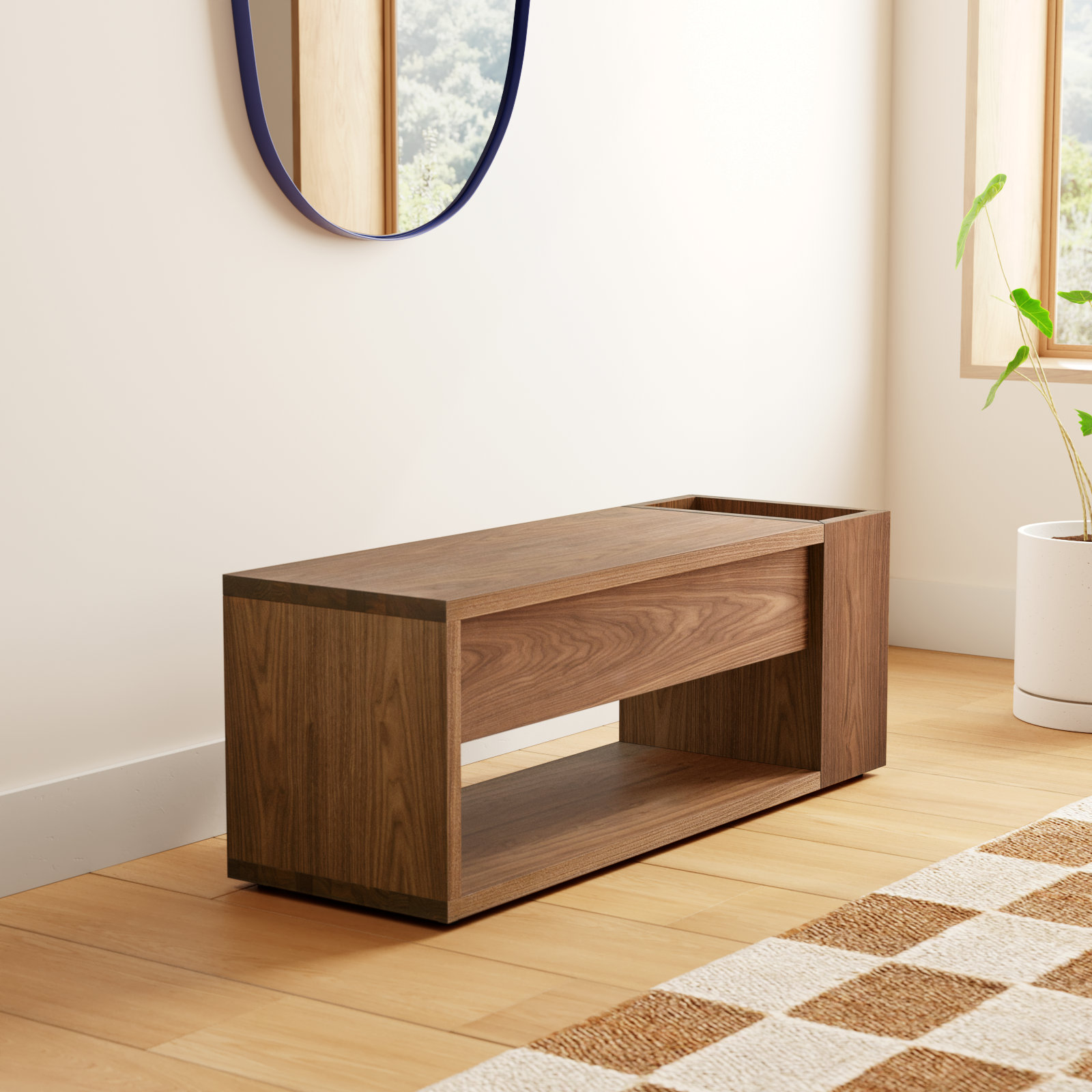 Go Forth Storage Bench, Walnut