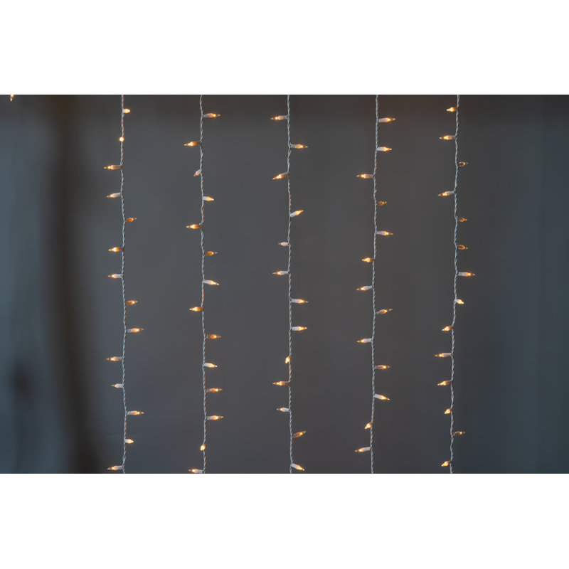 Guirlande de 100 lumières (ensemble de 2), Blanc, 100