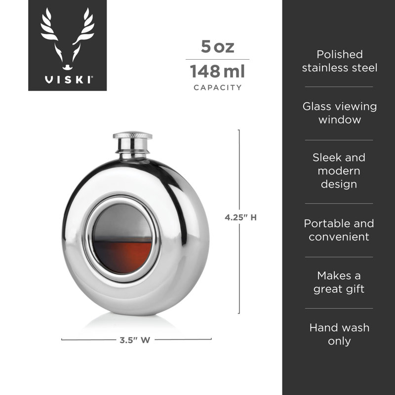 Irving Stainless Steel Scope Flask