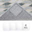 Tapis beige / gris en coton Beyla-1243315255