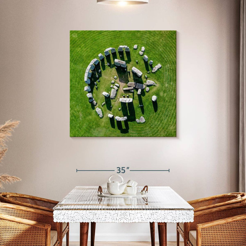 Nicci Stonehenge d'en haut, H 39 po x l 39 po