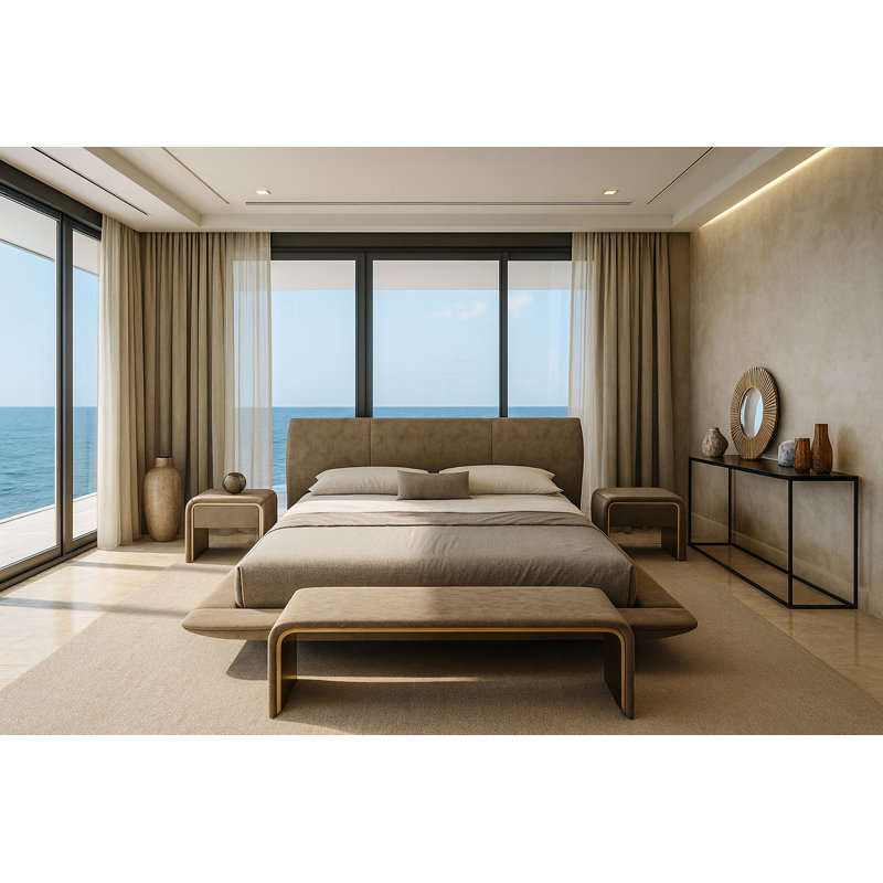 Solid Wood Bed