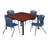 Kee Breakroom Table and Chair Set-93832724-93832725-93832735