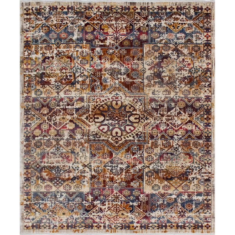 Lucha Oriental Indoor Rug, Rectangle 5'3" x 7'10"