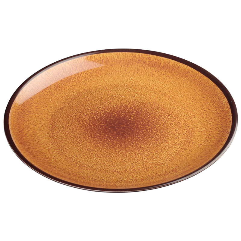 Assiette plate en mélamine 11 pouces Latitude Run®