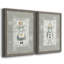 «Merry Little Christmas», ensemble de 2 reproductions d'art-54764342-54764341-54764351