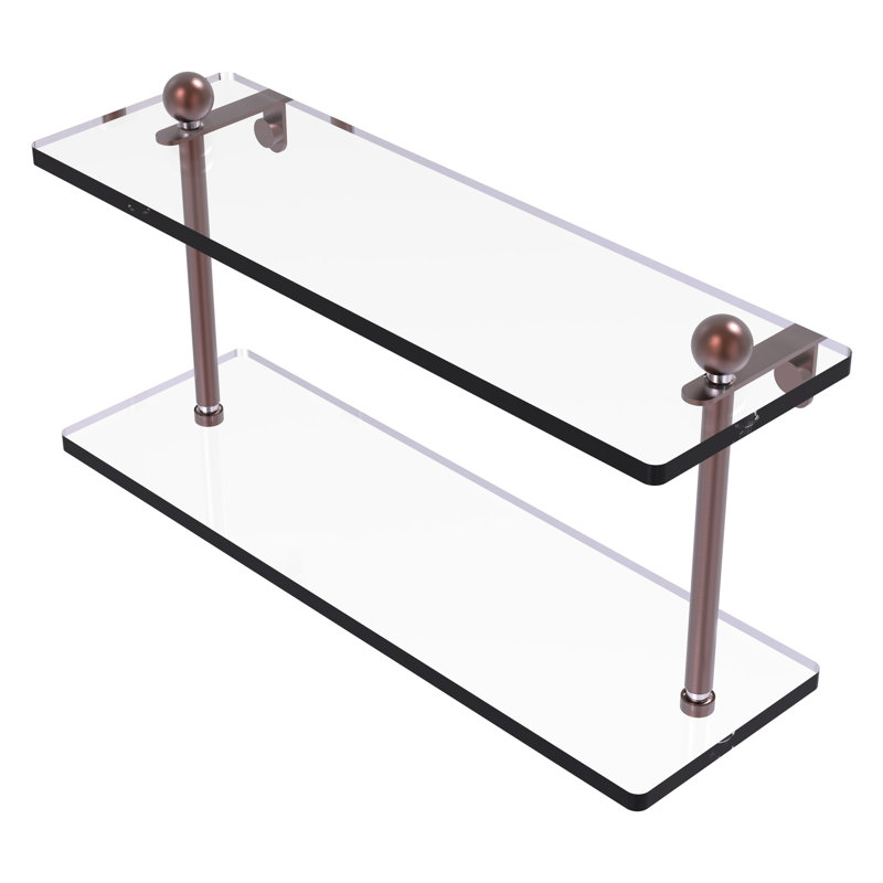 Tablette murale Morosini, 16 po, Cuivre antique
