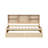 Exquisite Twin Daybed With Side Bookshelves, Charging, Natural Compartments, Drawers, , Wood Look-462935510