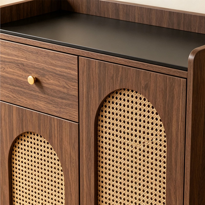 Armoire à chaussures de grande capacité de style chinois