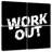 Kema Workout Typography-109119936