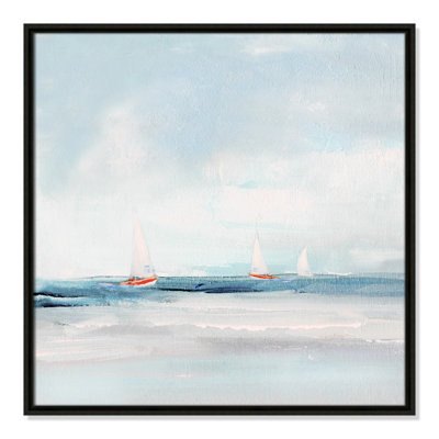 Charter "Caribbean Sail" Painting by Sally Swatland