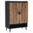 29.6 Inches Rustic Brown Wooden Shoe Cabinet With Doors, 7-Tier Shoe Storage Organizer-1798884321