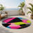 Synth Glow Indoor And Outdoor Area Rug-1826336595