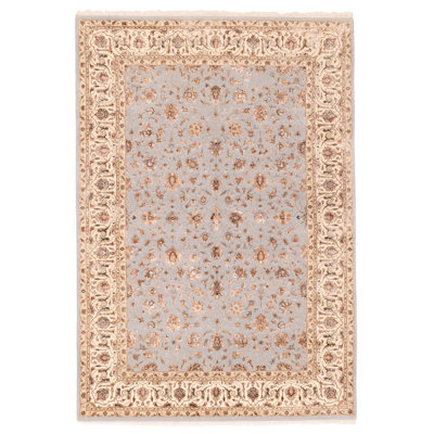 Mirzapur Grey Rug 5'6" x 8'0"