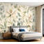 Papier peint adhésif autocollant rétro Boho Brozen Floral Botanical Magnolia-129575991
